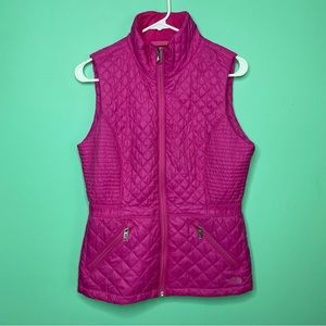 The North Face Women’s size medium pink vest pre owned
